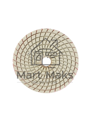 Круг PATRIOT алмазный гибкий шлифовальный АГШК Ø100 мм P400 - вод.охл.