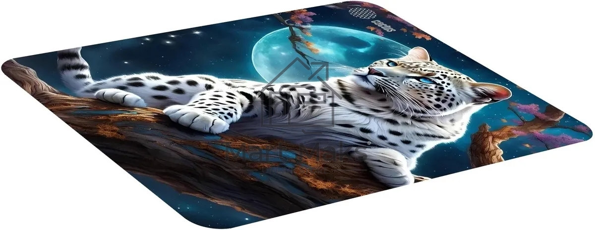 Коврик для мыши Cactus Snow Leopard 400x300x3мм (CS-MP-PRO16XL)