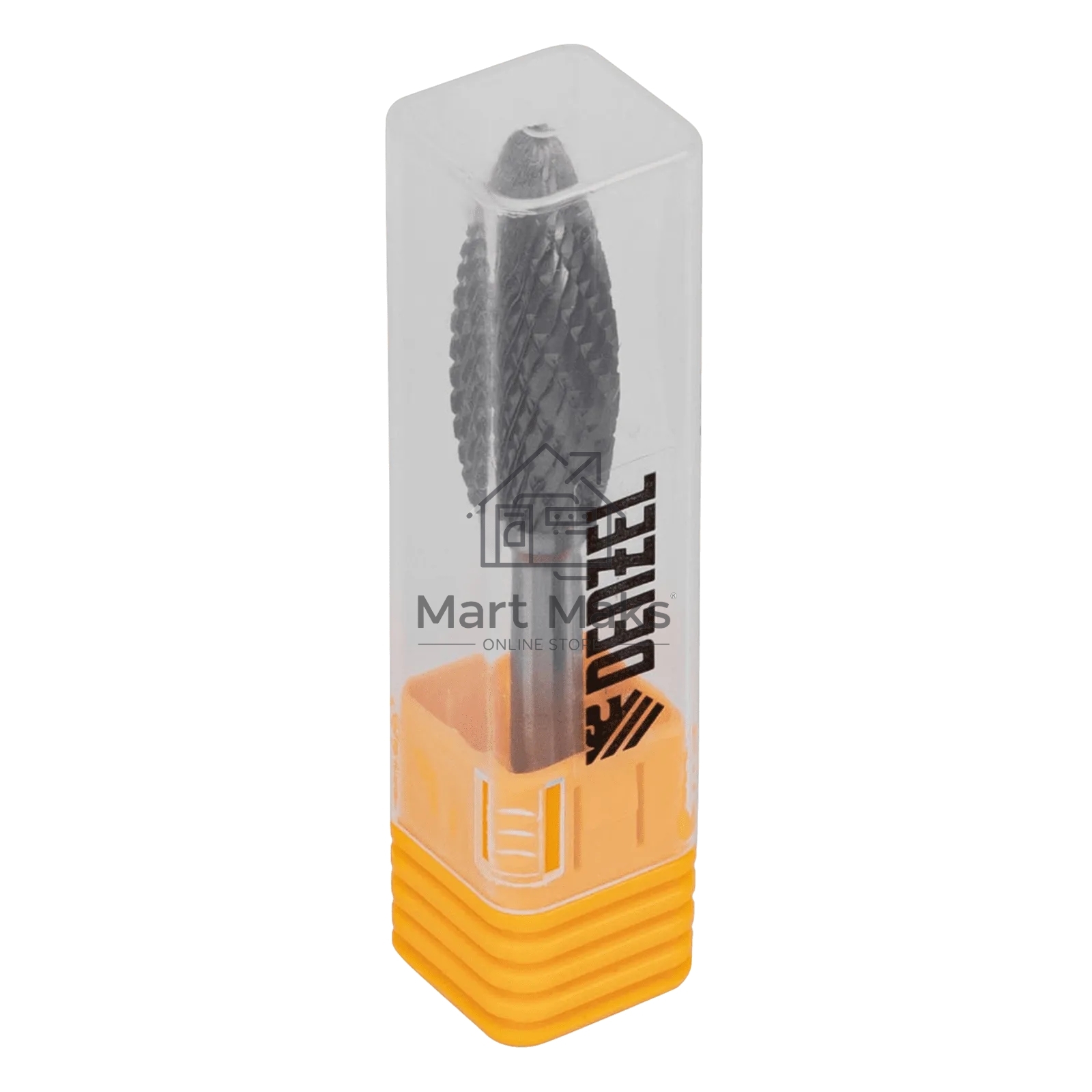 Борфреза по металлу Denzel твердосплавная, элипсообразная, тип-H, 12 мм