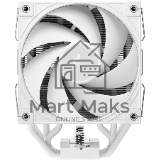 Кулер для процессора DEEPCOOL AK700 DIGITAL WH LGA1851/1700/1200/115X/AM5/AM4 (9шт/кор, TDP 260W, PWM, Fan 120mm, 7 тепл. трубок, Copper Base, белый) RET