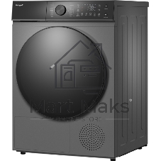 Сушильная машина Weissgauff WD 5910 Heat Pump Deep Grey серый, 10 кг, сушка - конденсационная, программ - 16, 59.5 x 85 x 60.9 см