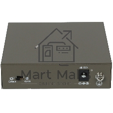 Коммутатор Tenda TEG1105P-4-63W, 4×1 Гбит/с PoE + 1×1 Гбит/с Uplink, неуправляемый