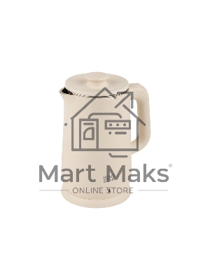 Чайник электрический Homestar HS-1006 1.8л бежевый, двойной корпус