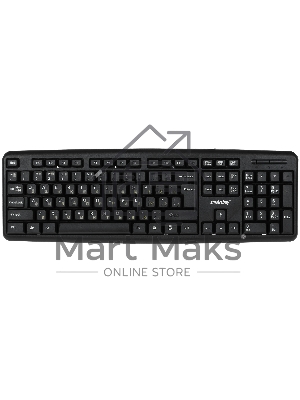 Клавиатура проводная Smartbuy ONE 112 USB черная SBK-112U-K