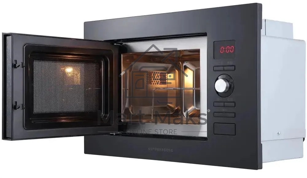 Встраиваемая микроволновая печь Kuppersberg HMW 625 B 20 л, High-Tech, 800 Вт, черный