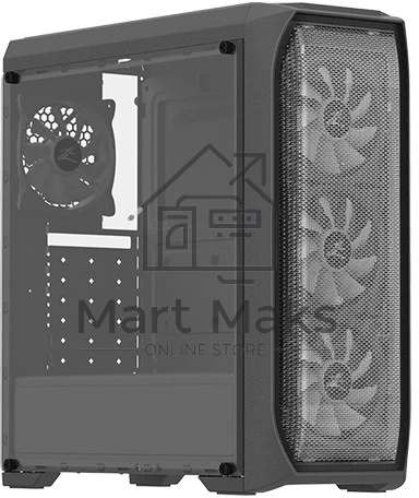 Компьютерный корпус ZALMAN N5 MF, ATX, черный, WINDOW, 1x5.25