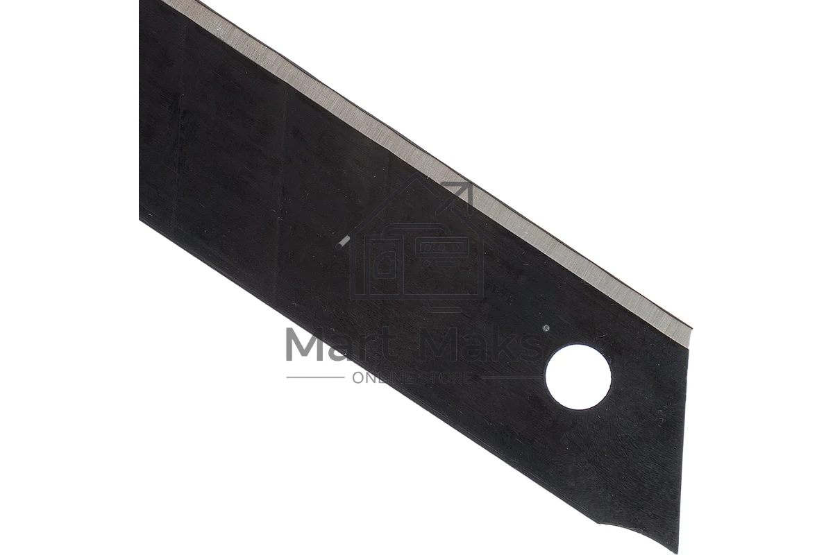 Лезвия Denzel 18 мм, сталь SK4 - 0,5 мм, супер острые, 5 штук