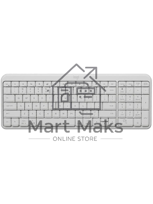 Клавиатура Logitech K251 белый беспроводная BT Multimedia (920-013364)