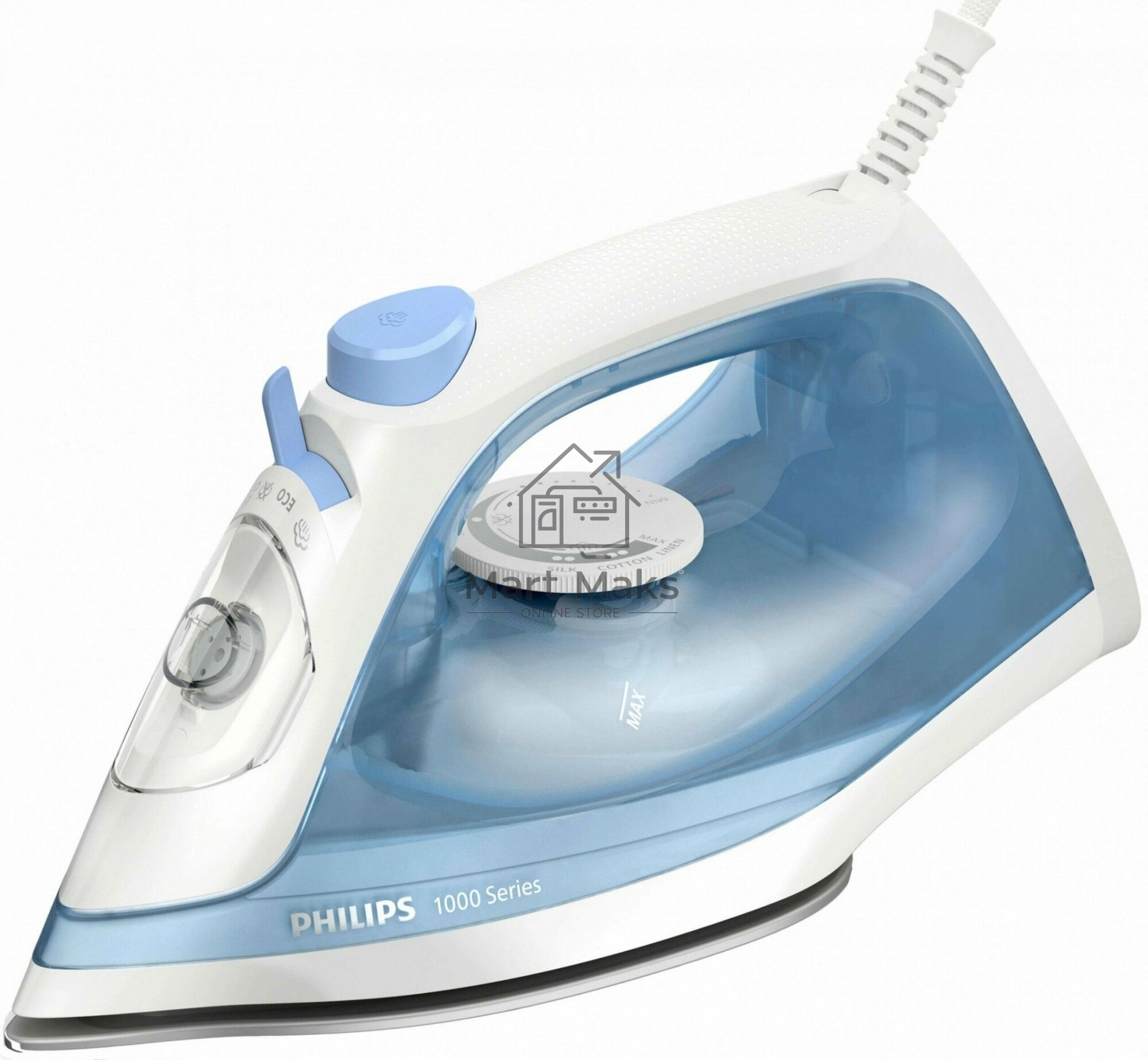 Утюг Philips DST1030/20, голубой