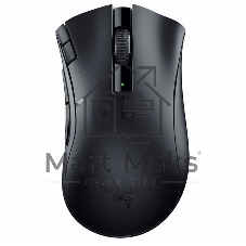 Мышь беспроводная Razer DeathAdder V2 X Hyperspeed черный, 14000 dpi, радиоканал, Bluetooth, USB, кнопки - 7
