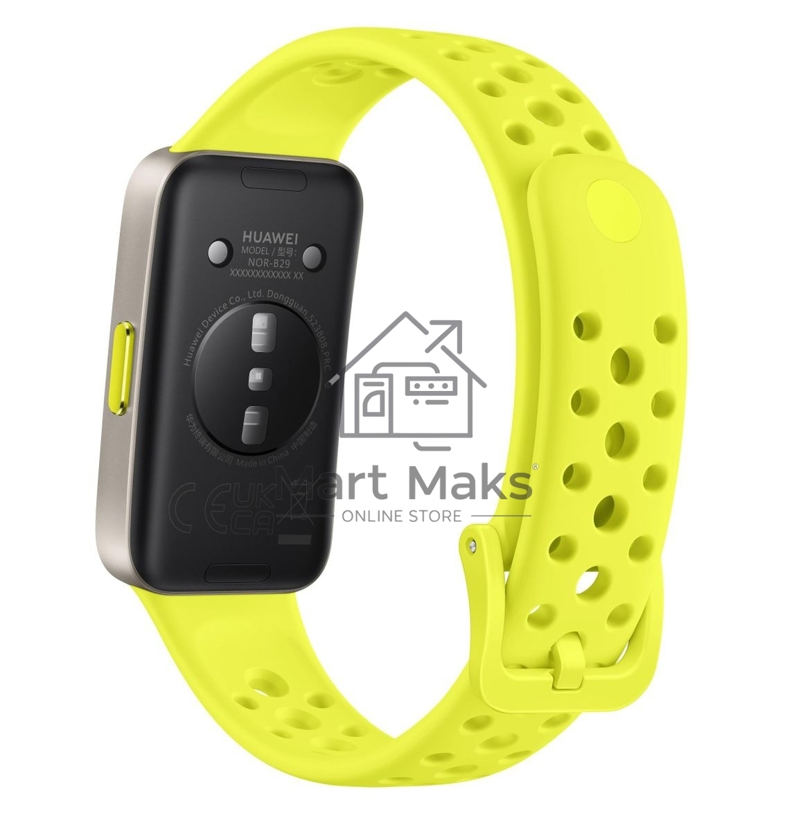 Фитнес-браслет Huawei Band 10 Aluminium NRA-B29 серебристый / зеленый