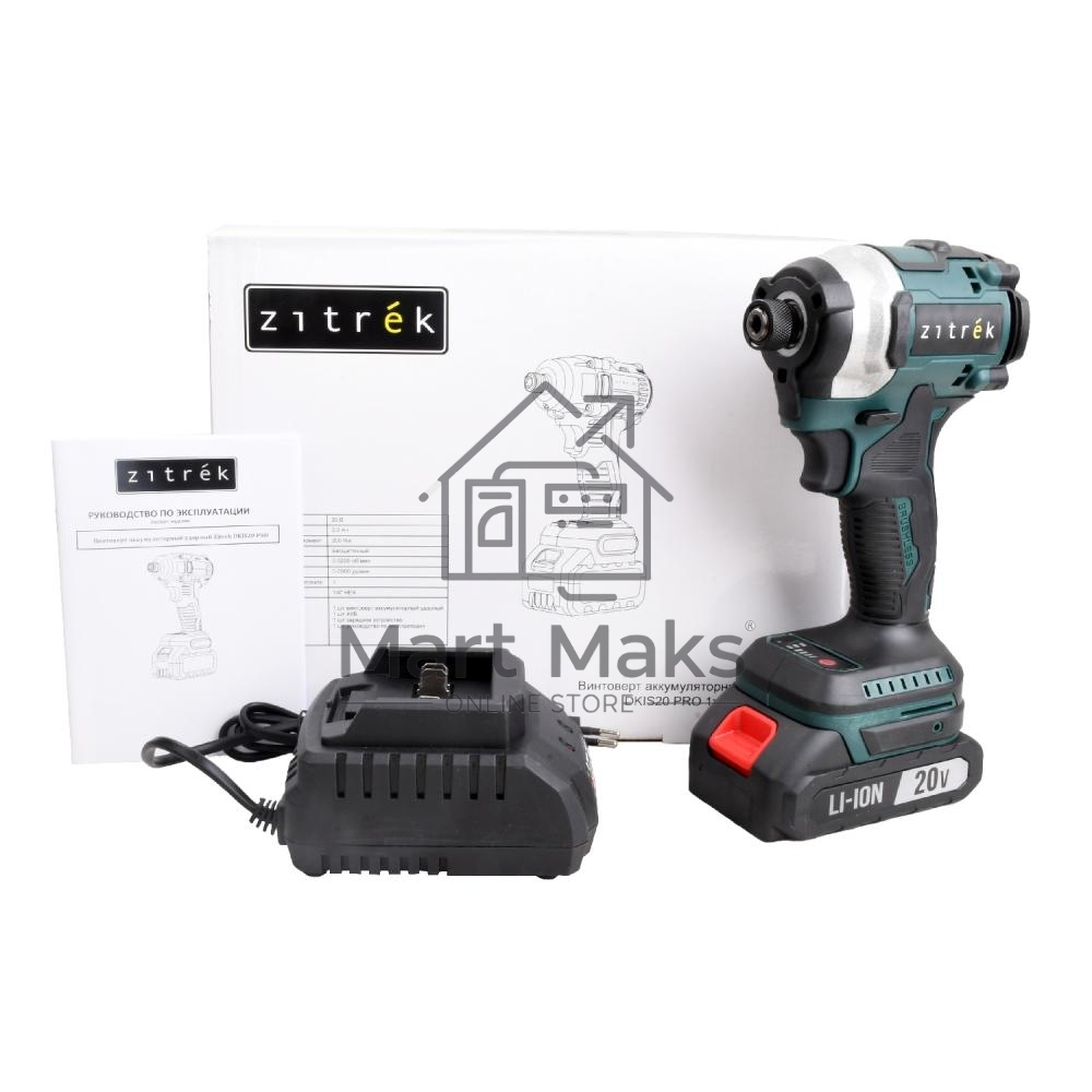 Винтоверт Zitrek DKIS20 PRO 20Вт аккум. патрон:шестигр.1/4