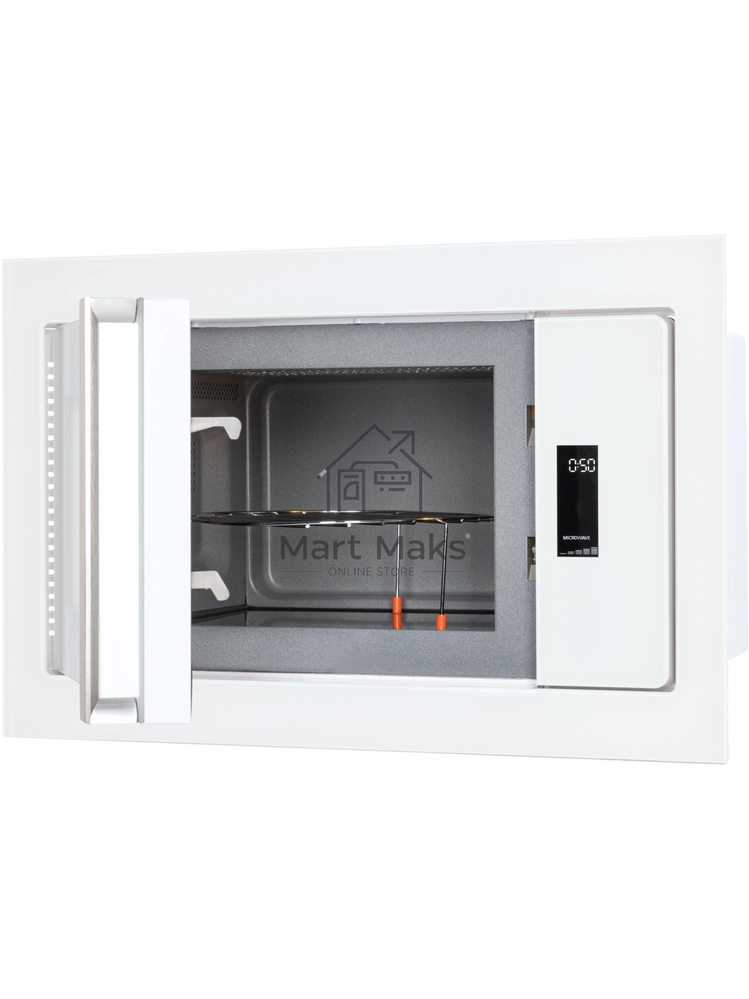 Встраиваемая микроволновая печь HIBERG i-VM 8505 W (инверторная)