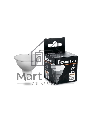 Лампа светодиодная Feron PRO LB-1608 MR16 G5.3 8W 4000K