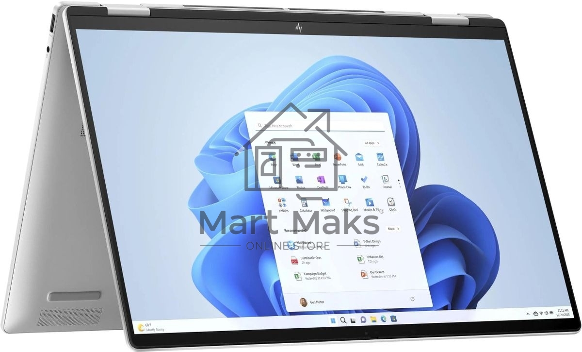 Ноутбук HP Envy x360 16-ac0009ci Core Ultra 7 155U 16Gb SSD512Gb Intel Graphics 16