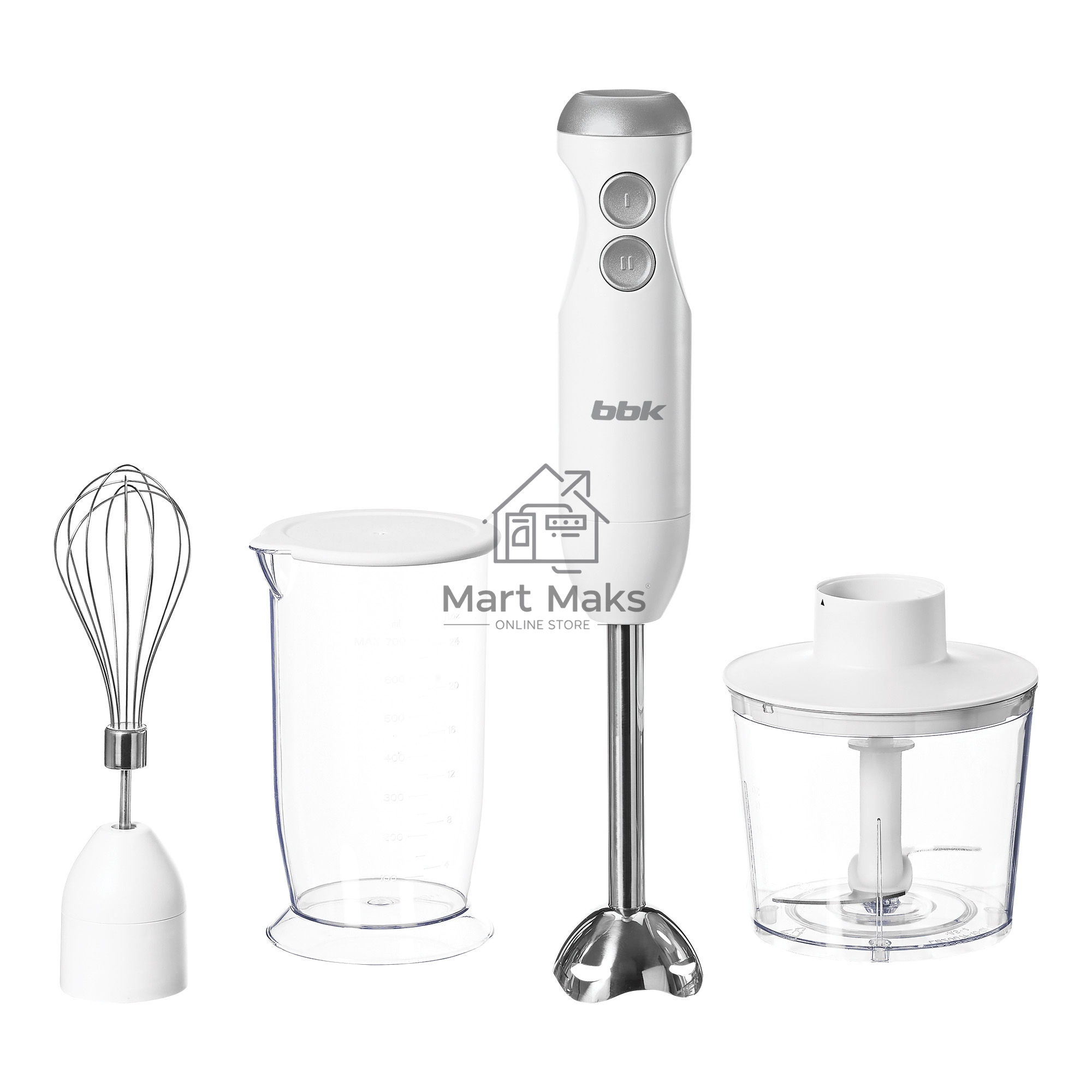 Блендер погружной BBK KBH1402 белый