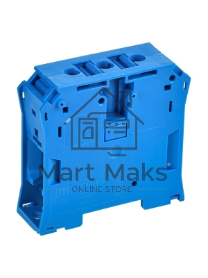 Колодка клеммная IEK YCT10-00-K07-120 CTS ARMAFIX 120 кв.мм син.