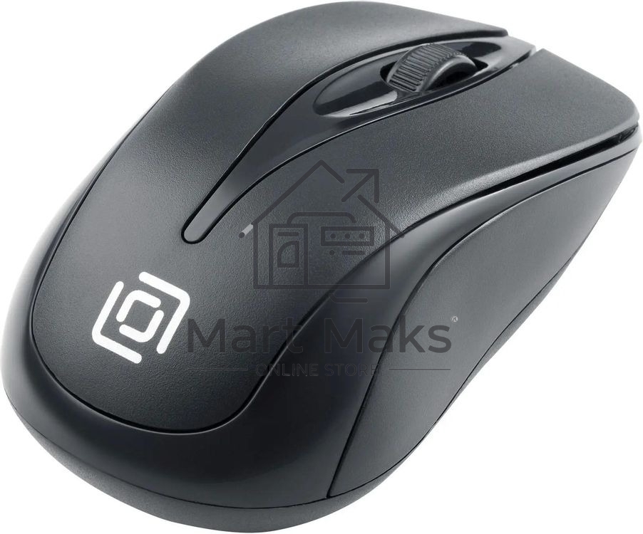 Мышь беспроводная Oklick 675MW черный, 800 dpi, радиоканал, USB, кнопки - 3