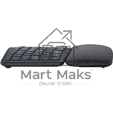 Клавиатура Logitech Ergo K860 беспроводная, Bluetooth, радиоканал, чёрный