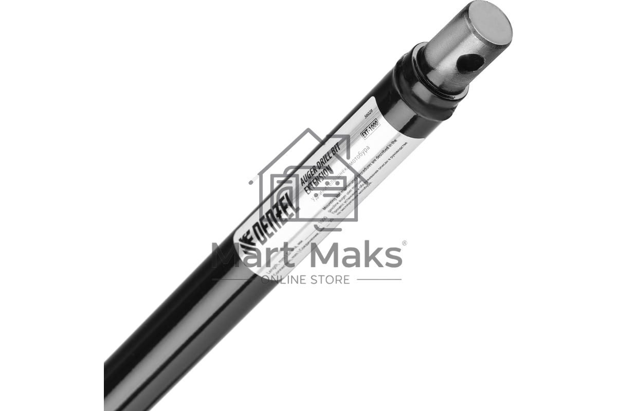 Удлинитель шнека мотобура Denzel EXT-1000, длина 1000 мм, соединение 20 мм