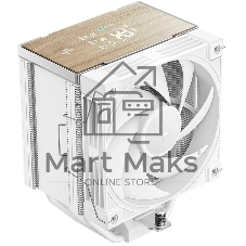 Кулер для процессора DEEPCOOL AK700 DIGITAL WH LGA1851/1700/1200/115X/AM5/AM4 (9шт/кор, TDP 260W, PWM, Fan 120mm, 7 тепл. трубок, Copper Base, белый) RET