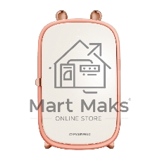 Мини-холодильник для косметики Maunfeld MFF43PK розовый 12.3л