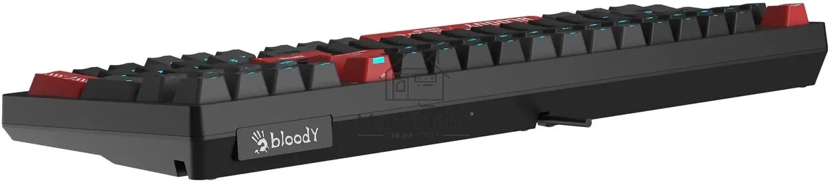 Клавиатура A4Tech Bloody AT98 проводная USB черный/красный