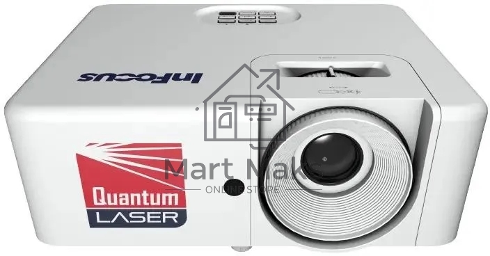 Лазерный проектор Infocus INL178 DLP, FullHD, 4000 lm, 3 500 000:1, 1.481.62:1, HDMI x2, VGA in x1, Composite video x1, RS232 x1, Audio in/out, VGA out x1, USB-A x1, 1х15w, 2,9 кг, белый