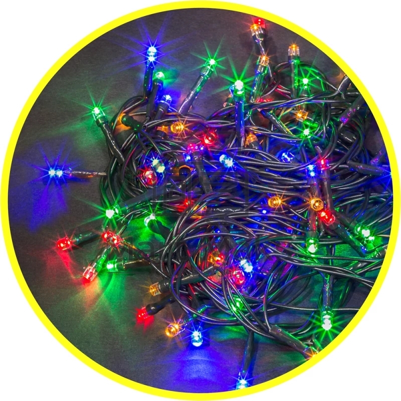 Гирлянда Navigator NGF-S01-100RGBY-5-6.5m-230-C8-G-IP20