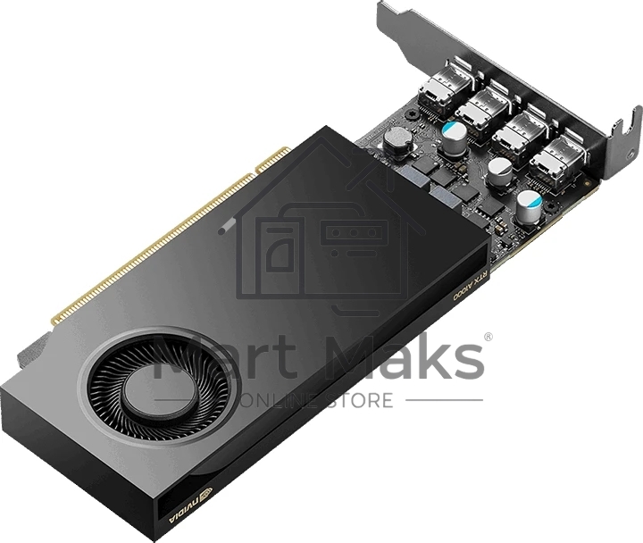 Видеокарта NVIDIA RTX A1000 PCIe 8Gb GDDR6 BOX Pack 900-5G172-2580-000