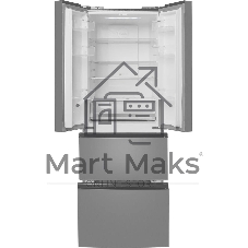 Холодильник Maunfeld MFF180NFSE01 нержавеющая сталь трехкамерный 224/113л морозилка снизу, No Frost