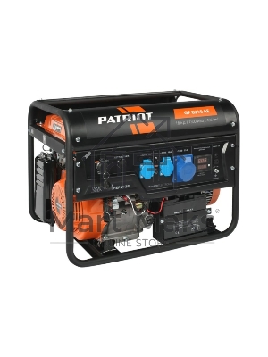 Электрогенератор бензиновый Patriot GP 8210AE, 6.5 кВт, 80 дБ, 84 кг