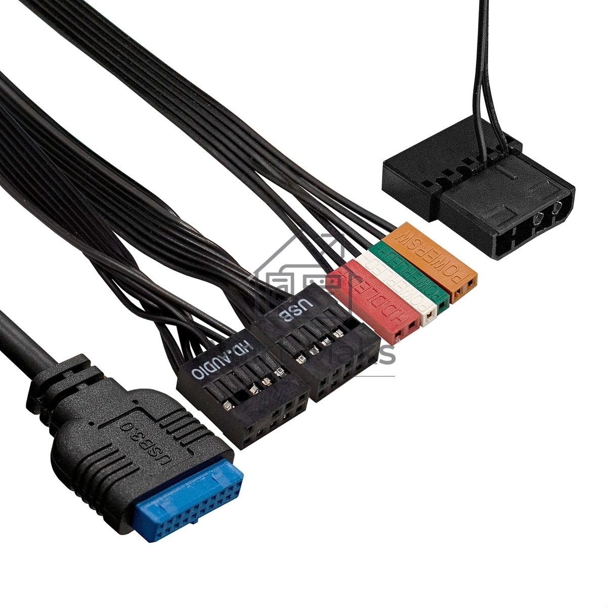 Компьютерный корпус Minitower ExeGate mEVO-9301-NPX450 (mATX, БП 450NPX с вент. 12см, с окном, 2*USB+1*USB3.0, HD аудио, черный, с RGB подсветкой)