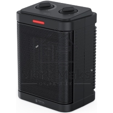 Тепловентилятор Royal Clima Notte RFH-N1500DC-BL черный, 1500 Вт, 20 м2, термостат