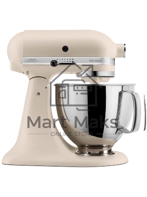 Настольный миксер с откидным блоком KitchenAid 5KSM125EMH Artisan 4.8 л, кремовый