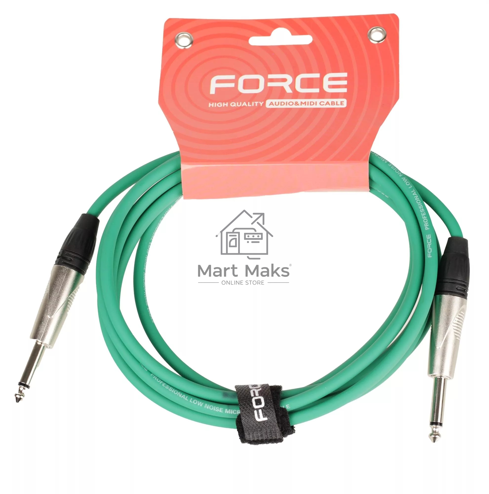 Кабель гитарный FORCE FGC-09/3 GR1/4
