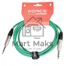 Кабель гитарный FORCE FGC-09/3 GR1/4