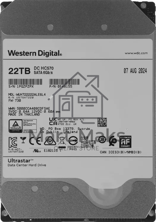 Жесткий диск серверный Western Digital 3.5