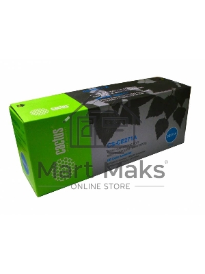 Картридж лазерный Cactus CS-CE271A голубой (15000 стр.) для HP Color LaserJet Enterprise CP5525