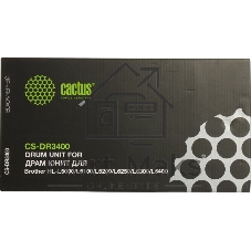Блок фотобарабана Cactus CS-DR3400 черный ч/б:30000 стр. для HL-L5000/L5100/L5200/L6250/L6300/L6400, DCP-L5500 Brother