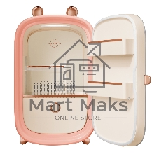 Мини-холодильник для косметики Maunfeld MFF43PK розовый 12.3л