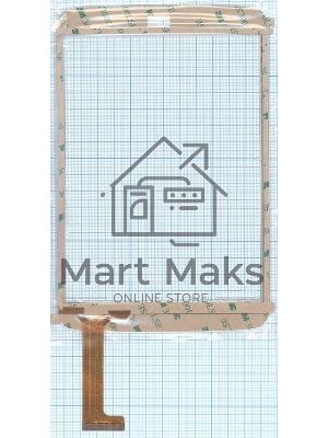 Сенсорное стекло (тачскрин) OLM-080A0241-PG. белое