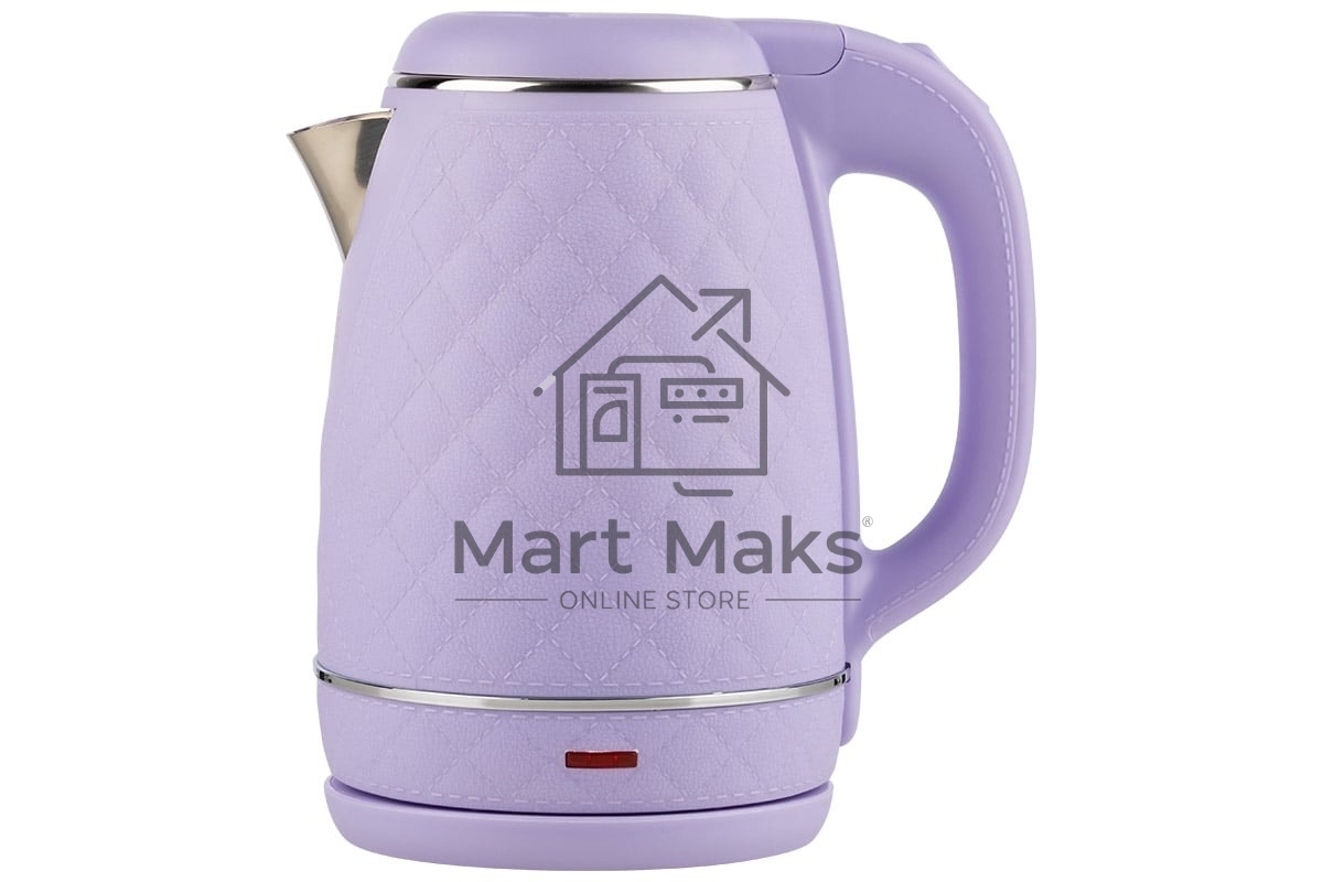 Чайник электрический Homestar HS-1007 1.7л лиловый, двойной корпус
