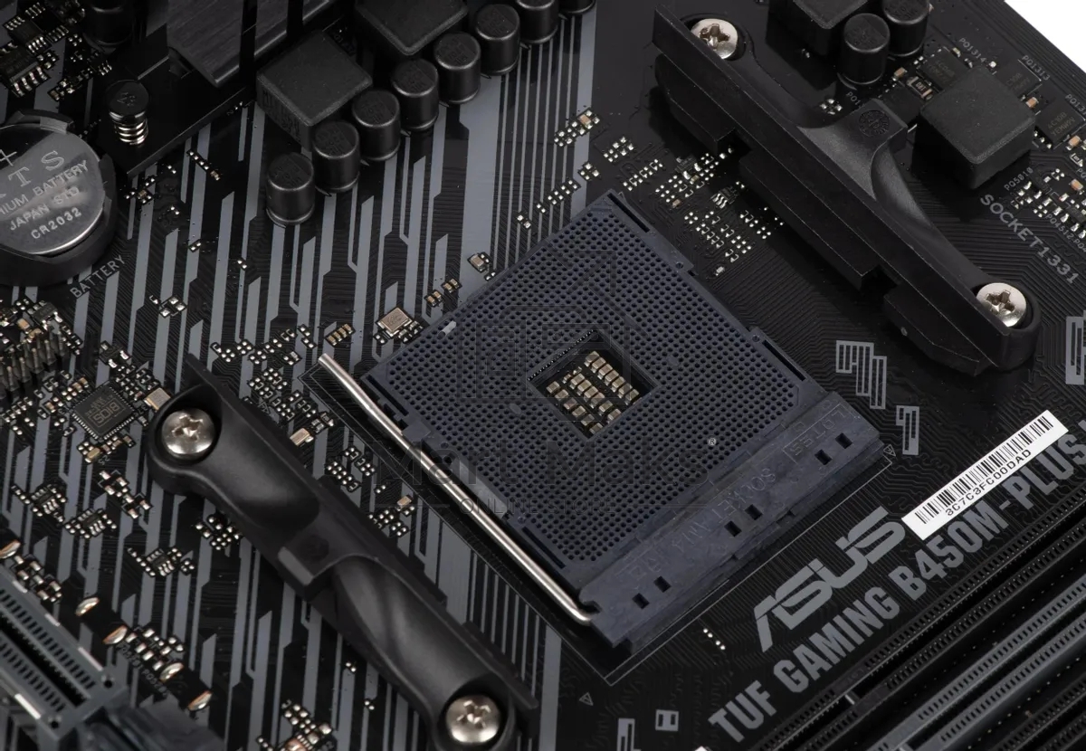Материнская плата ASUS TUF GAMING B450M-PLUS II, AM4, AMD B450, 4xDDR4, 6xSATA, 1xM.2, 1xPCIe 3.0 x16, 1xPCIe 2.0 x16, 1xPCIe x1, 1xHDMI, 1xDVI-D, 1x 1Gb LAN, 2xUSB-A 3.2 Gen 1, 1xUSB-A 3.2 Gen 2, 2xUSB-A 2.0, 1xUSB-C 3.2 Gen 1, 3x3.5 мм, 7.1, mATX