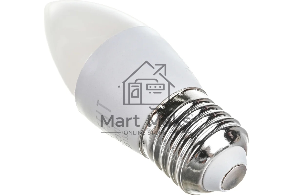 Лампа светодиодная SAFFIT SBC3711 (55135) 11 вт Е27 белый матовая свеча