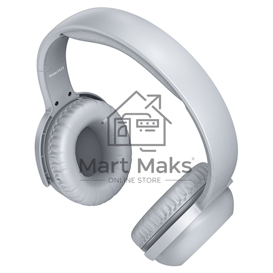 Гарнитура накладные Hoco W33 серый беспроводные bluetooth накладные (ART SOUNT BT 55094)