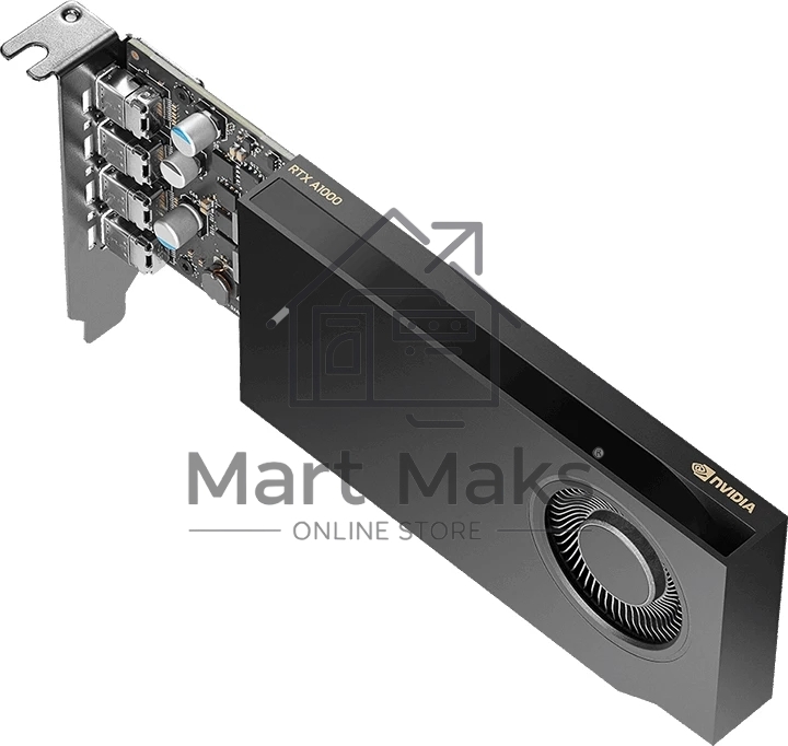 Видеокарта NVIDIA RTX A1000 PCIe 8Gb GDDR6 BOX Pack 900-5G172-2580-000