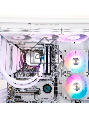 Система жидкостного охлаждения Thermalright Frozen Edge 360 Soc-AM5/AM4/1200/1700/1851 белый 4-pin 28.1dB Al Ret (F-EDGE-360-WH)