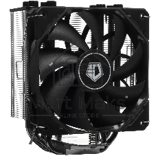 Кулер для процессора ID-Cooling SE-224-XTS BLACK BULK, алюминий/медь, 1500 об/мин, 28.9 дБ, 4 pin, 220 Вт, высота 151 мм BULK