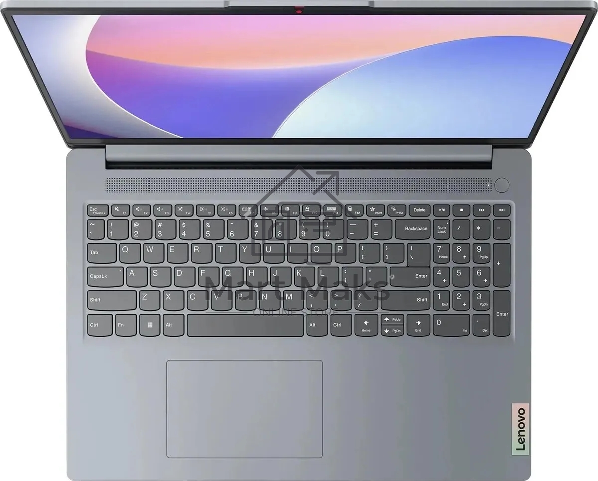 Ноутбук Lenovo IdeaPad Slim 3 16IAH8 i5-12450H 8Gb SSD 512Gb Intel UHD Graphics 16 WUXGA IPS Cam 47Вт*ч No OS Серый 83ES0012RK